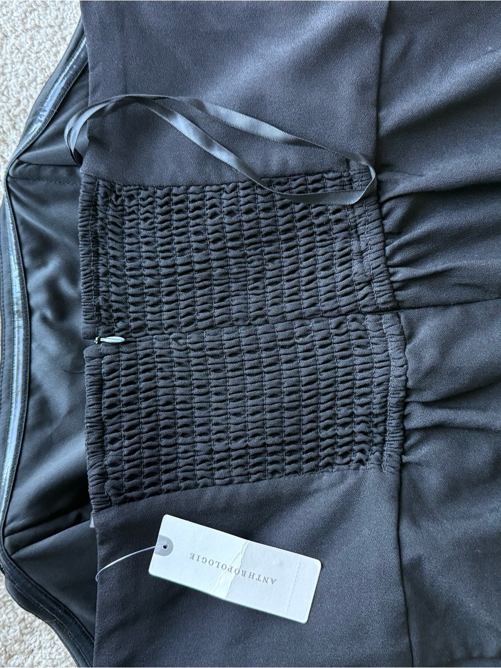 Hutch Anthropologie strapless Black Romper - Picture 7 of 8